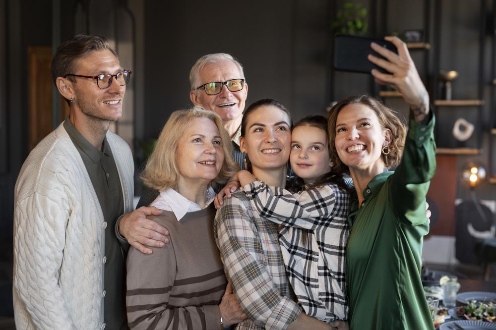 La serenità di un'intera famiglia